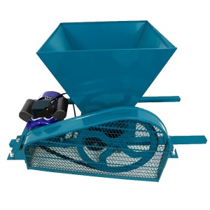 Zdrobitor de struguri electric DDT, putere 2500 W, capacitate de productie 300 kg/h