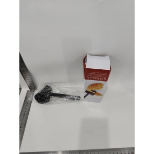 Accesoriu pentru Taiat in Forma de Spirala, Flippy, Multifunctional pentru Legume, Cutit pentru Spirale, 16x5.5 cm, Negru - Img 2