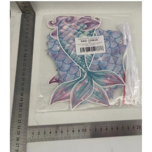 Banner Happy Birthday Sirena, Flippy, Colectia Mermaid, 17 Piese, Multicolor - Img 2