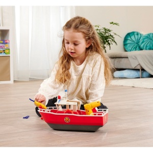 Barca Simba Fireman Sam Titan Fireboat 32 cm cu figurina si accesorii - Img 11