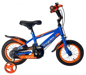 Bicicleta BRC copii 2-4 ani A1201 12" Albastru - Img 2