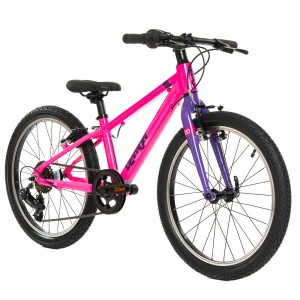 Bicicleta Copii Devron Urbio U2.0 Super Light - 20 Inch, Roz-Mov - Img 2