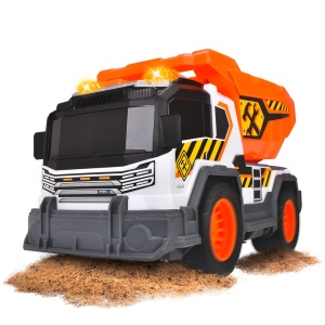 Camion de constructie Dickie Toys Dump Truck 30 cm cu lumini si sunete - Img 4