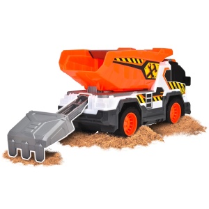 Camion de constructie Dickie Toys Dump Truck 30 cm cu lumini si sunete - Img 9
