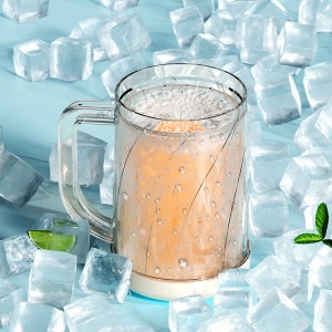 Cana Frigorifica cu Gheata, Flippy, 14.2 x 10.4 x 14.7 cm, Plastic, 800 ml, Transparent - Img 11