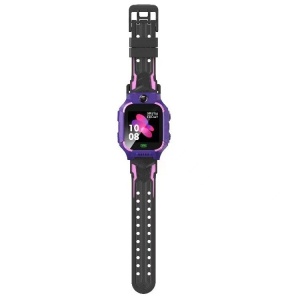 Ceas Smartwatch Flippy, Pentru Copii, Model Q19 Z6, Localizare LBS, Istoric Traseu, Monitorizare Spion, Camera Foto, Lanterna, Chat Vocal, Apel SOS, Roz/Mov - Img 8