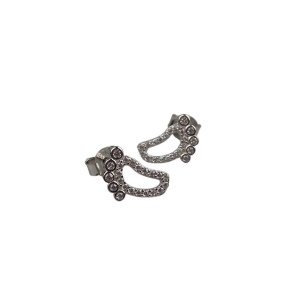 Cercei Argint 925 Talpi cu Zirconii - Img 3