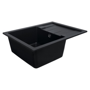 Chiuveta de bucAƒtAƒrie Elefant Premium Intenso , Negru 465x340 mm - Img 4