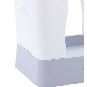 Cos de Gunoi Extensibil, Flippy, din Plastic, Reglabil, Pliabil, Versatil, pentru Bucatarie, Baie sau Birou, Cos Universal, 21x25x17 cm, Alb Gri - Img 4