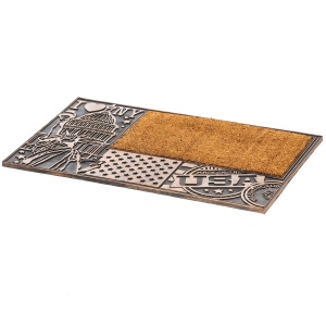 Covoras intrare Postmat design New York, 45x75cm - Img 1