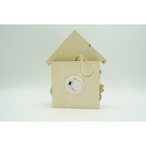 Decoratiune luminoasa, Flippy, Mos Craciun, maro, lungime: 13 cm, latime: 5 cm, inaltime: 17 cm, lemn, interior/exterior - Img 5
