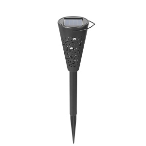 Decoratiune Solara pentru Gradina, Flippy, Tip Torta, Alb Rece - Img 1
