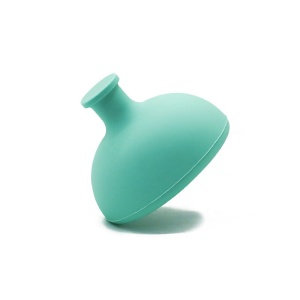 Dispozitiv Terapeutic Sputa, Flippy, Cupa pentru Terapie Toracica, Dispozitiv de Eructare, pentru Sugari si Copii, 7.5 x 6 cm, din Silicon, Verde - Img 5
