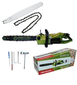Drujba electrică Craft-tec X2900, 2900 W, lama 40 cm - Img 2