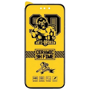 Folie de protectie Ceramica Flippy®, Transparenta HD, 9H, pentru Realme C31 4G margini negre