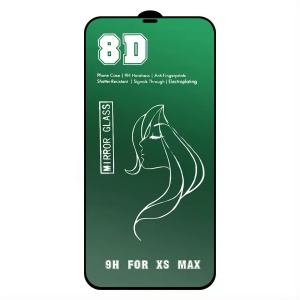 Folie de Protectie, Flippy, pentru iPhone 15, Tempered Glass Mirror 8D, Efect Oglinda, HD, Verde - Img 2