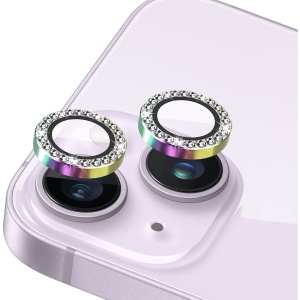 Folie de Protectie pentru Camera, Flippy, pentru iPhone 15 Pro Max, Tempered Glass cu Pietricele, HD, Multicolor - Img 1