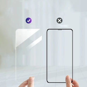 Folie ecran Flippy pentru iPhone 14 Pro Max din Sticla, Tempered Glass, Transparenta - Img 7
