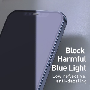Folie protectie Flippy pentru iPhone 14, Sticla securizata, temperata, duritate 9H, Privacy 360 Anti-Blue Ray, Transparenta, Protectie Completa - Img 6