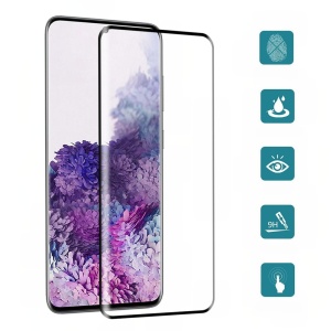 Folie Sticla Curbata, compatibila cu Samsung S20 Plus, Flippy - Img 2