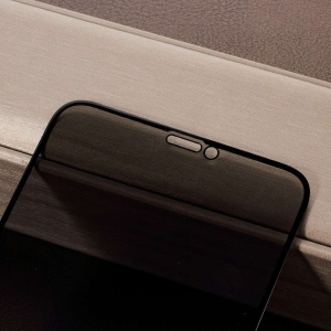 Folie Sticla Huawei P40 Lite Full Glue Privacy Negru - Img 4