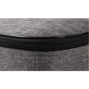 Geanta Flippy pentru Depozitare Acte si Documente, Facturi, Carduri, cu Cod de Securitate, 2 Compartimente, Impermeabila, 37 x 10.5 x 27 cm, Gri - Img 9
