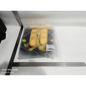 Ghiozdan Montessori, Flippy, pentru Copii 2-6 ani, Fidget Pop, cu Catarame si Fermoare, Jucarii Senzoriale, Activitate de Invatare prin Joc, Albastru Marin, 0.25 kg, 28x10x23 cm - Img 7