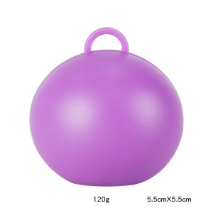 Greutate pentru Baloane, Flippy, Accesoriu Party, 5.5x5.5 cm, 120 g, Mov - Img 4