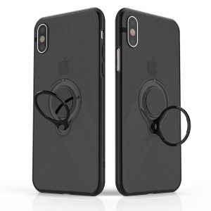 Husa Apple iPhone 7 Armor Ring cu inel magnetic Negru - Img 5