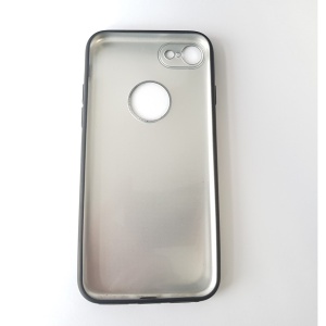 Husa Apple iPhone 7 Full Silicone 360 Negru + Folie de protectie - Img 6