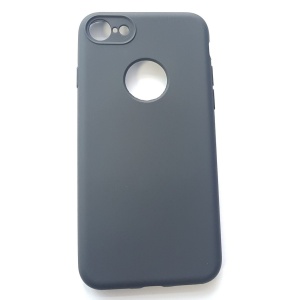 Husa Apple iPhone 8 Plus Full Silicone 360 Negru + Folie de protectie - Img 7
