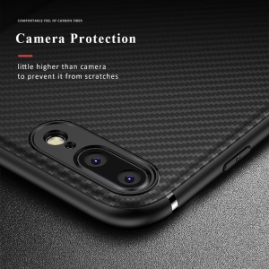 Husa Apple iPhone 8 Plus IPAKY Carbon Fiber Negru - Img 4