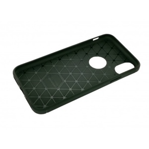 Husa Apple iPhone X Tpu, carbon, Negru - Img 5