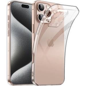 Husa de Protectie, Compatibila cu Apple iPhone 16 Pro, TPU, Antisoc, Rezistenta la Impact, Protectie Camera, Transparenta - Img 2