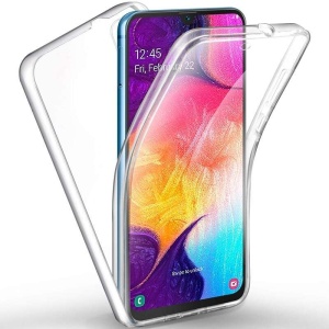 Husa de protectie Flippy® pentru Samsung Galaxy A40, Full Tpu 360, Transparent - Img 4