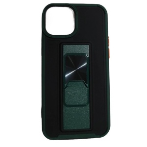 Husa de protectie Flippy pentru Apple iPhone 13 Mini Defender Sergeant Brave cu suport, Verde Inchis - Img 1