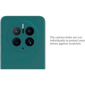 Husa de Protectie, Flippy, pentru Huawei Mate 50 Pro, Liquid Silicone, cu Microfibra pe Interior, Protectie Antisoc, Compatibil Incarcare Wireless, Verde - Img 5
