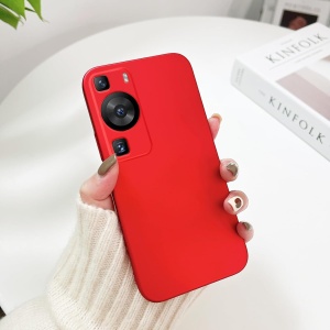 Husa de Protectie, Flippy, pentru Huawei P60 Pro, Liquid Silicon, cu Microfibra pe Interior, Protectie Antisoc, Compatibil Incarcare Wireless, Rosu - Img 9