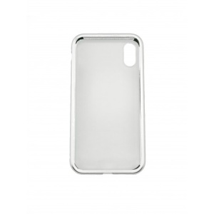 Husa de protectie Magnetic 360 pentru Apple iPhone X, Argintiu - Img 2