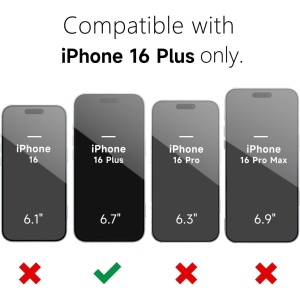 Husa de Protectie Matte TPU, Flippy, pentru Apple iPhone 16 Plus, Protectie Camera, Antisoc, Antizgariere, Antialunecare, Acoperire Completa, Rosu - Img 2