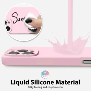 Husa de Protectie Matte TPU, Flippy, pentru Apple iPhone 16 Pro Max, Protectie Camera, Antisoc, Antizgariere, Antialunecare, Acoperire Completa, Roz - Img 3