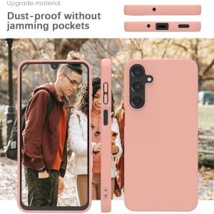 Husa de Protectie Matte TPU, Flippy, pentru Samsung Galaxy S24 FE, Protectie Camera, Antisoc, Antizgariere, Antialunecare, Acoperire Completa, Roz - Img 6