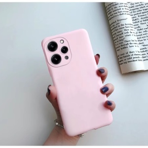 Husa de Protectie Matte TPU, Flippy, pentru Xiaomi Redmi 12, Protectie Camera, Antisoc, Antizgariere, Antialunecare, Acoperire Completa, Roz - Img 4