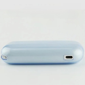Husa Flippy pentru IQOS 3.0 DUO, de Protectie, Anti Soc si Zgarieturi, din Plastic, 12 x 4.5 cm, Albastru Transparent - Img 3