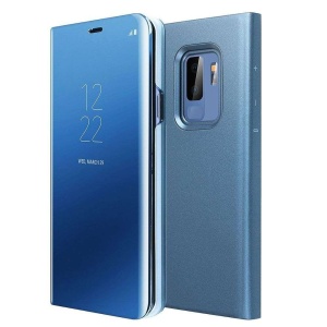 Husa Oppo A5 2020/A9 2020 Flip Cover Oglinda Albastru - Img 6