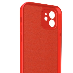 Husa pentru Samsung Galaxy S22 Plus, Flippy, Liquid Silicone, cu Microfibra pe interior, Protectie Antisoc, Rosu - Img 6