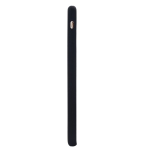 Husa protectie compatibila cu Apple iPhone 7/8/SE 2020 Liquid Silicone Case Negru - Img 5