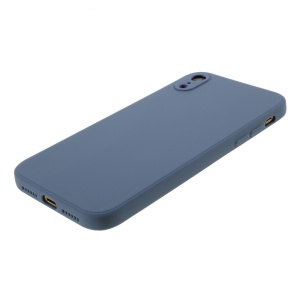 Husa protectie compatibila cu Apple iPhone XR Liquid Silicone Case Albastru inchis - Img 10