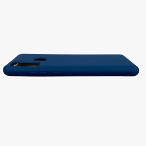 Husa protectie compatibila cu Huawei P Smart 2020 Liquid Silicone Case Albastru inchis - Img 6