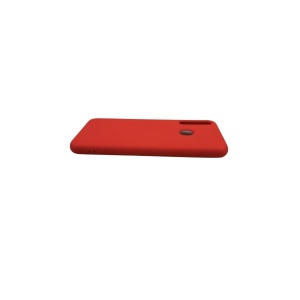 Husa protectie compatibila cu Huawei P40 Lite E Liquid Silicone Case Rosu - Img 5